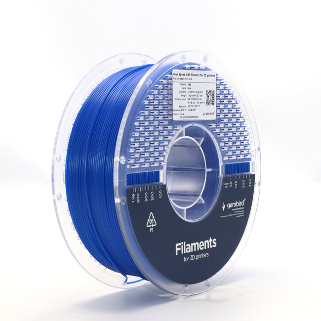ABS  Filament Blauw, 1.75 mm,  1 kg