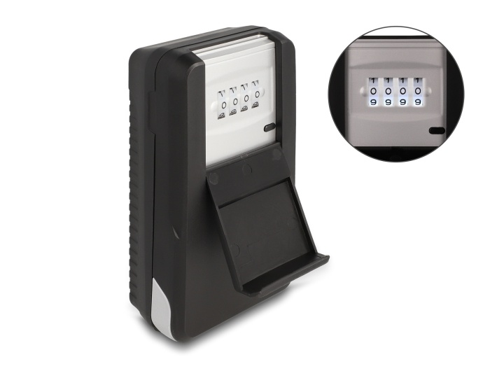Delock Key Safe for storing keys with combination lock for wall ...