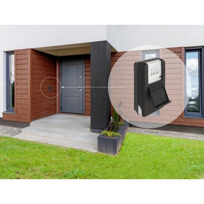 Delock Key Safe for storing keys with combination lock for wall mounting