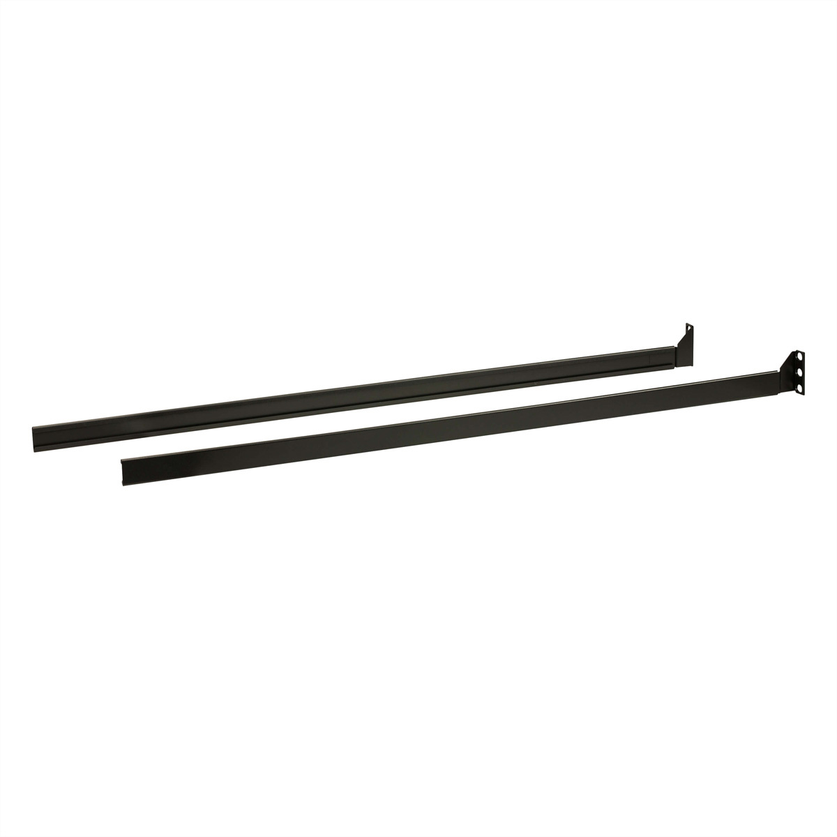 Aten Standard Installation rek-installatiepakket (lang) voor LCD KVM-schakelaar/console. Soort: Montageset, Kleur van het product: Zwart, Rackcapaciteit: 1U. Inbouwdiepte (min): 70
