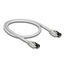 Delock RJ45 Network Cable Cat.8.1 S/FTP 0.5 m up to 40 Gbps grey