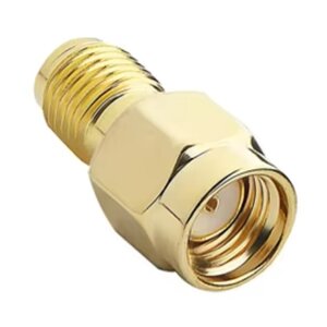 RP-SMA (m) - SMA (v) adapter | 50 Ohm