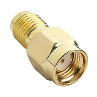 Dolphix RP-SMA (m) - SMA (v) adapter | 50 Ohm