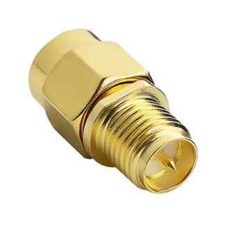 Universal RP-SMA (v) - SMA (m) adapter | 50 Ohm