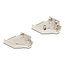 Delock Sub-D connector housing 15 pin metal including female connector and mounting material