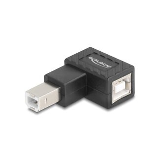 DeLOCK Delock USB 2.0 Adapter USB Type-B male to USB Type-B female 90° right angled