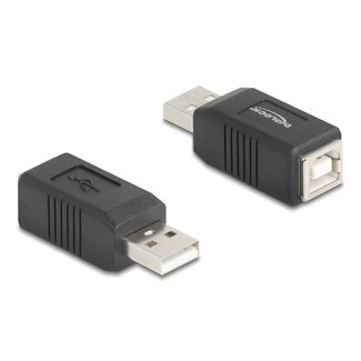DeLOCK Delock USB 2.0 Adapter USB Type-A male to USB Type-B female