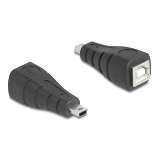 DeLOCK Delock USB 2.0 Adapter Mini USB 5 pin male to USB Type-B female