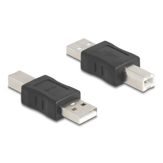 DeLOCK Delock USB 2.0 Adapter USB Type-A male to USB Type-B male