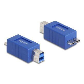 DeLOCK Delock USB 5 Gbps Adapter USB Type-B male to USB Micro-B male (crossed)