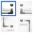 UTP CAT6a slimline netwerkkabel | haaks (links) / recht | LSZH | zwart | 3 meter