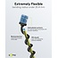 UTP CAT6a slimline netwerkkabel | LSZH | zwart | 0,25 meter