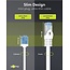 UTP CAT6a slimline netwerkkabel | LSZH | wit | 5 meter