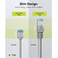UFTP CAT6a slimline netwerkkabel | LSZH | grijs | 3 meter