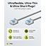 UFTP CAT6a slimline netwerkkabel | LSZH | grijs | 10 meter