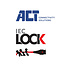 Dual IEC Lock C19 - C20 stroomkabel voor UPS/PDU | 3x 1,50mm | zwart | 1 meter