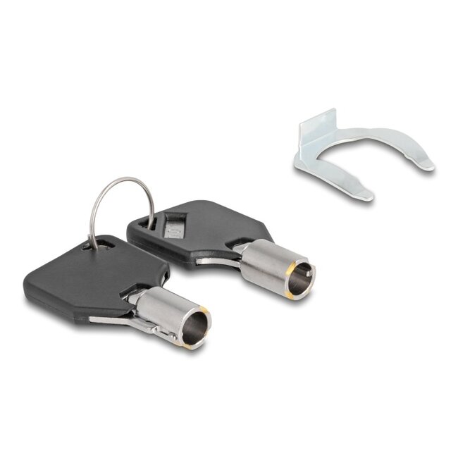 Navilock Cylinder Lever Lock for equipment cabinets with key - 13 mm / 0-(-90)