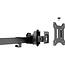 InLine® Desk Bracket for 2x TV / LED / TFT Display up to 81cm 32", max. 9kg, black