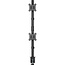 InLine® Desk Bracket for 2x TV / LED / TFT Display up to 81cm 32" max. 9kg vertical black
