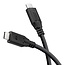 USB-C kabel | USB3.1 10 Gbps | PD 100W | 4K 60Hz | zwart | 3 meter