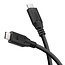 USB-C kabel | USB4 20 Gbps | PD 100W | 4K 60Hz | zwart | 1 meter