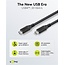 USB-C kabel | USB4 20 Gbps | PD 100W | 4K 60Hz | zwart | 2 meter
