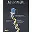 UTP CAT6a slimline netwerkkabel | LSZH | wit | 1 meter
