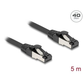 DeLOCK Delock RJ45 Network Cable Cat.8.1 S/FTP 5 m up to 40 Gbps black
