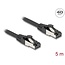 Delock RJ45 Network Cable Cat.8.1 S/FTP 5 m up to 40 Gbps black