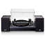 Platenspeler met Bluetooth® en twee externe luidsprekers zwart