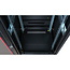 ROLINE 19-inch netwerkkast Pro 26 U, 600x600 BxD Glazen deur zwart