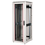 ROLINE 19-inch netwerkkast Pro 32 U, 600x600 BxD Glazen deur grijs