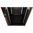 ROLINE 19-inch netwerkkast Pro 42 U, 600x800 BxD Glazen deur zwart