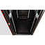 ROLINE 19-inch netwerkkast Pro 42 U , 600x1000 BxD Glazen deur zwart