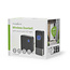 Draadloze Deurbelset | Netvoeding | 100 - 240 V AC 50/60 Hz | 1x 23A 12V | Volume: 110 dB | Signaalbereik: 150 m | IP55 | Instelbaar volume | 58 Melodieën | 1 Ontvanger | Zwart
