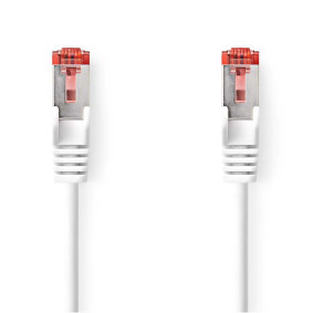 Nedis CCGL85221WT10 CAT6-kabel RJ45 Male RJ4 netwerkkabel