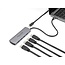 Delock USB 10 Gbps 4 Port USB Type-A Hub with USB Type-C™ connector and additional power port
