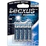 Goobay Set of 4 LED Real Wax Candles, white, incl. 12x AAA (LR03)