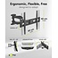 Goobay TV Wall Mount Basic FULLMOTION (L), black
