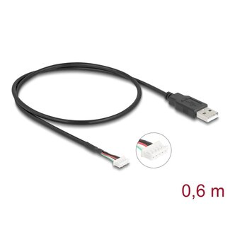DeLOCK Delock USB 2.0 Connection Cable for 5 pin Camera Modules 0.6 m