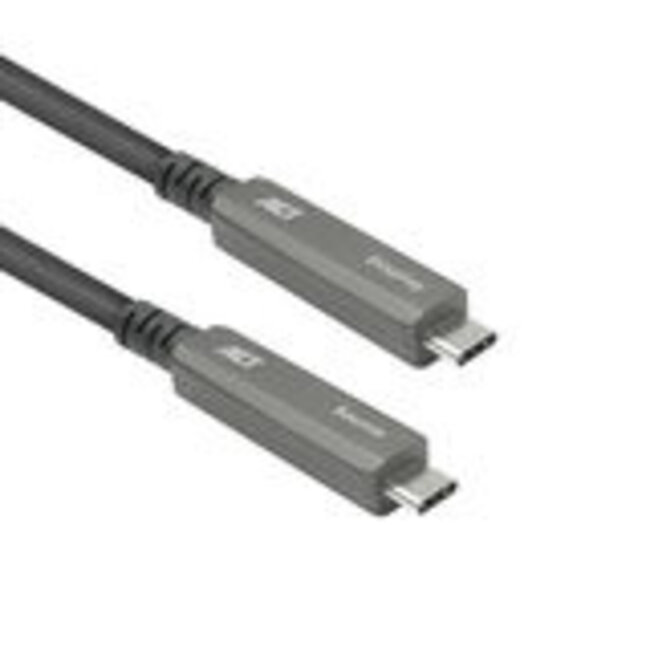 ACT USB-C 3.2 Gen2 Active Optical Cable (AOC), voor touchpanels, video, data, power, 5m