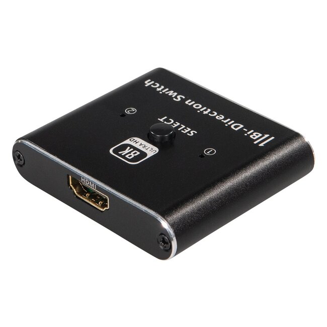 HDMI schakelaar | bi-directioneel (2 naar 1 / 1 naar 2) | HDMI2.1 (8K 60Hz + HDR)