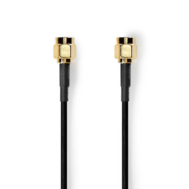 Nedis SMA (m) - SMA (m) kabel | RG174 | 50 Ohm | 1 meter