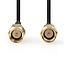 Nedis SMA (m) - SMA (m) kabel | RG174 | 50 Ohm | 1 meter
