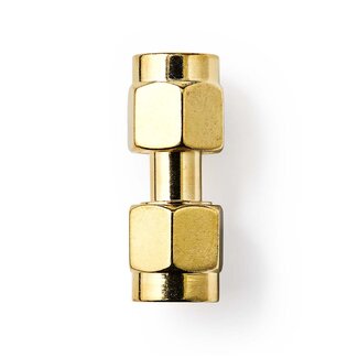 Nedis Nedis SMA (m) - SMA (m) koppelstuk | 50 Ohm | 2 stuks
