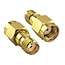 Nedis RP-SMA (m) - SMA (v) adapter | 50 Ohm | 2 stuks