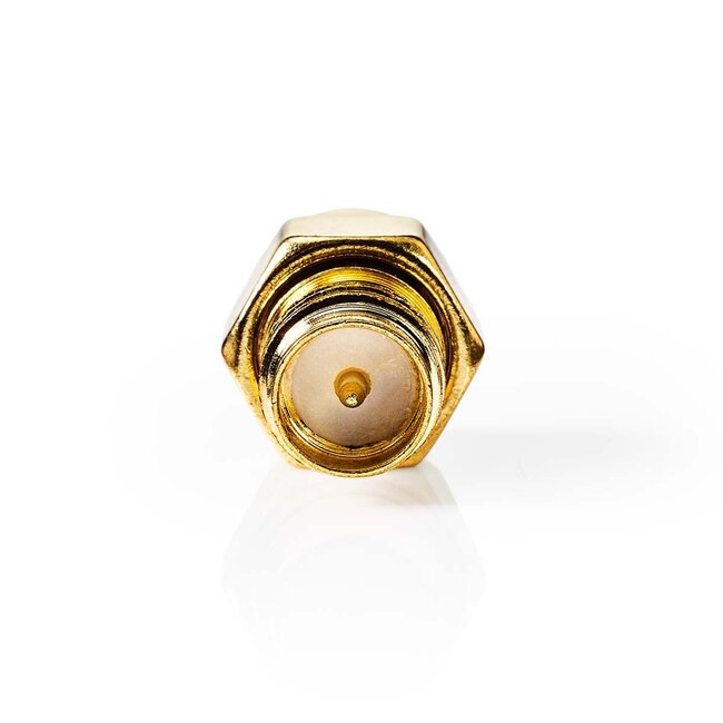 Nedis RP-SMA (v) - SMA (m) adapter | 50 Ohm | 2 stuks