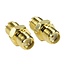 Nedis RP-SMA (v) - SMA (v) adapter | 50 Ohm | 2 stuks