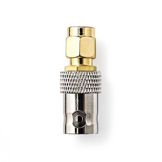 Nedis Nedis SMA (m) - BNC (v) adapter | 50 Ohm | 2 stuks