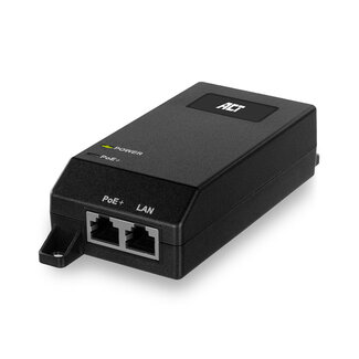 ACT ACT Power over Ethernet (PoE/PoE+) Gigabit Injector | 30W